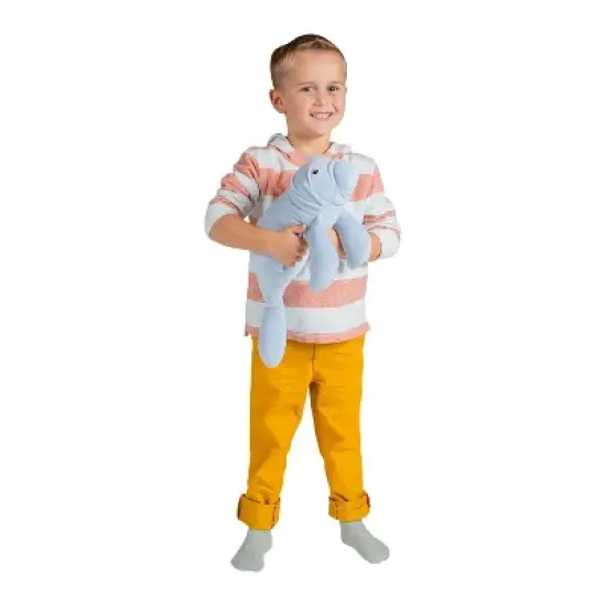 Manhattan Toy Velveteen Mopey Manatee Sea Life Toy Stuffed Animal, 18" image {8}