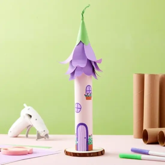 Bright Creations 24 Pack Brown Cardboard Tubes for Crafts, Empty Paper Towel Rolls for DIY Projects, Classrooms (1.7x10 in) image {4}