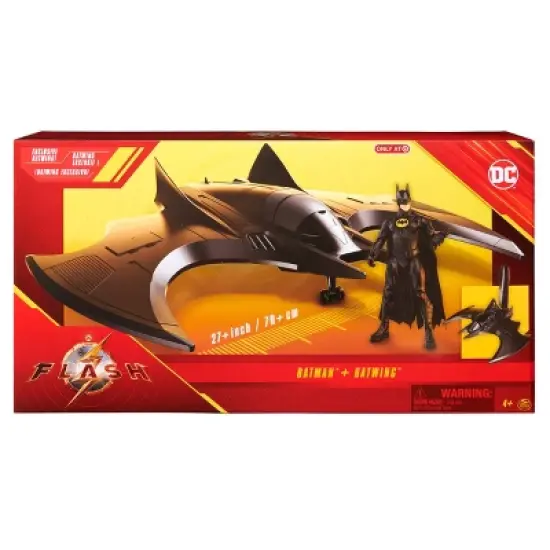 DC Comics The Flash Batwing and Batman Action Figure image {1}