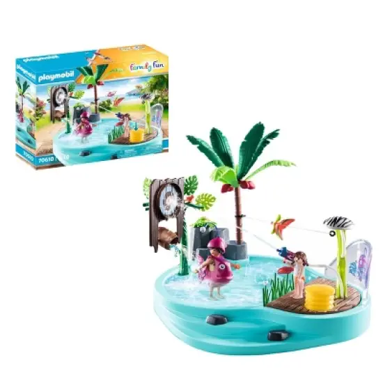 Playmobil Small Pool with Water Sprayer image {3}