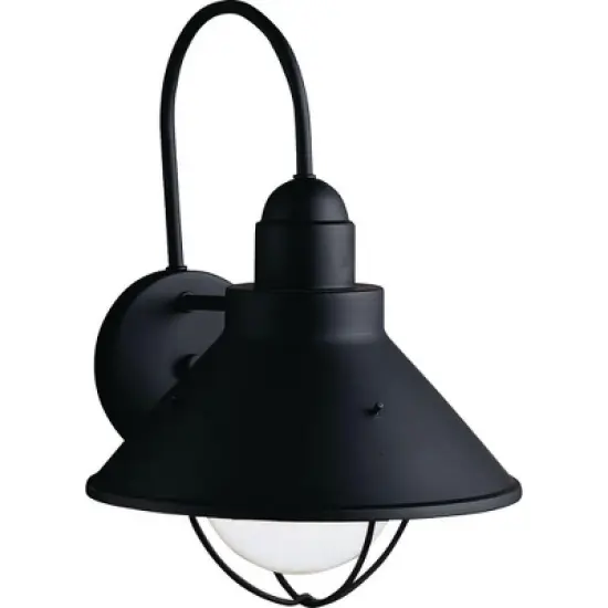 Seaside&trade;14.25" 1 Light Wall Light Black image {6}
