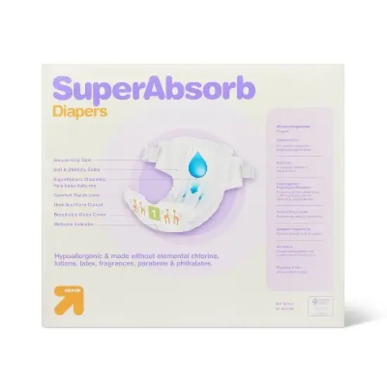 Disposable Diapers Pack - up & up&trade; image {2}