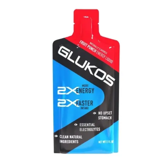 GLUKOS Fruit Punch Liquid Gel - 12pk/2oz image {1}
