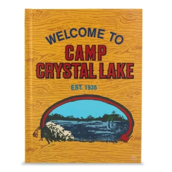 Silver Buffalo Friday The 13th "Welcome To Camp Crystal Lake" Hardcover Journal Notebook image {9}