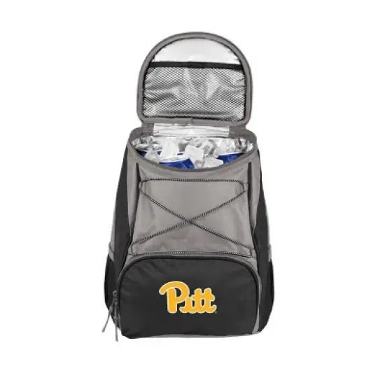NCAA Pittsburgh Panthers PTX Backpack Cooler - Black image {2}