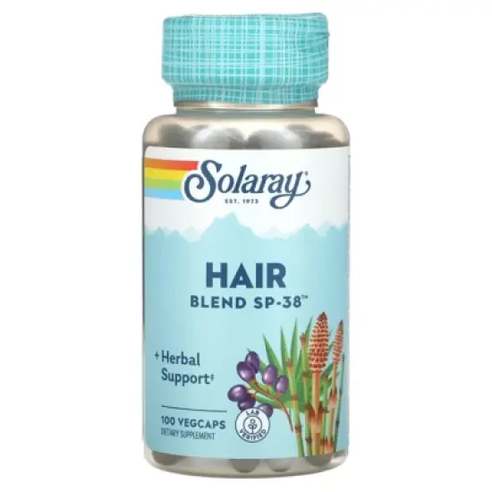 Solaray Hair Blend SP-38, 100 VegCaps image {4}