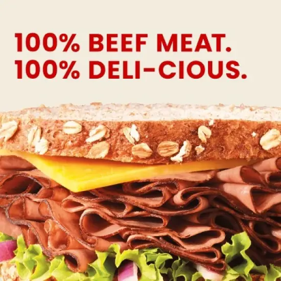 Hillshire Farm Thin Sliced Roast Beef - 7oz image {2}