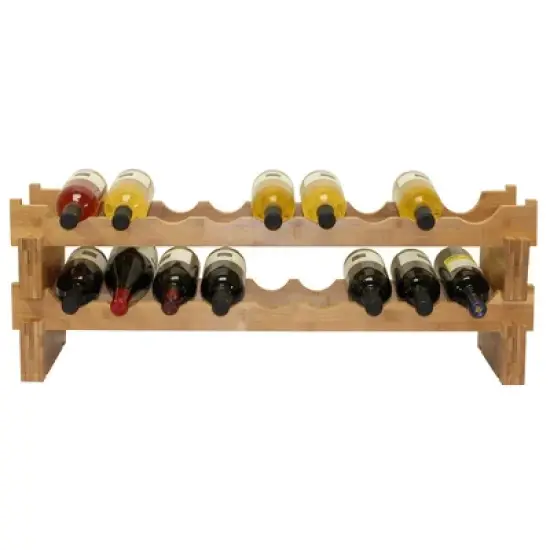 Oceanstar 18-Bottle Stackable  Wine Rack image {5}