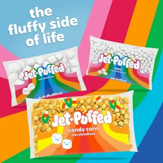 Jet Puffed Candy Corn Marshmallow - 8oz image {8}