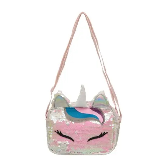 Limited Too Girl's Crossbody Bag in Unicorn Eyes image {1}