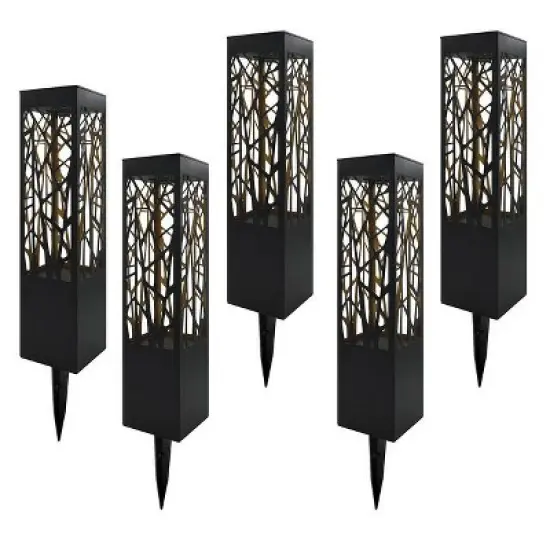 Westinghouse 30 Lumens LED Solar Bollard Set &ndash; 5-Pack (3000K Warm White) image {7}