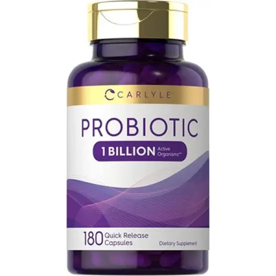 Carlyle Probiotic for Women & Men | 1 Billion CFU | 180 Capsules image {2}