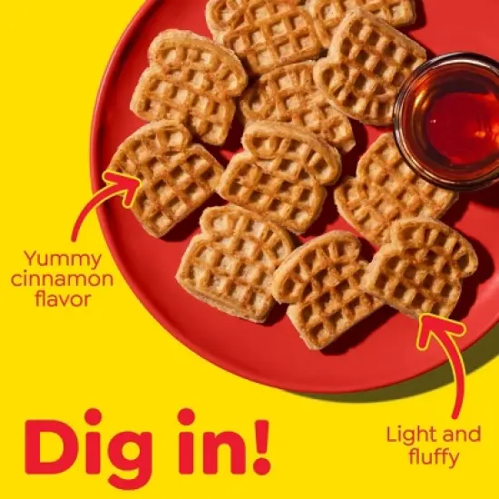 Eggo Minis Frozen Waffle Bites Cinnamon Toast - 10.75oz/10ct image {4}