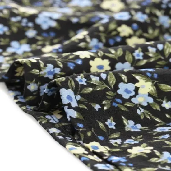 Agnes Orinda Plus Size Dress for Women Flared Flowy Smock Ruffle Sleeve Floral Dresses image {4}