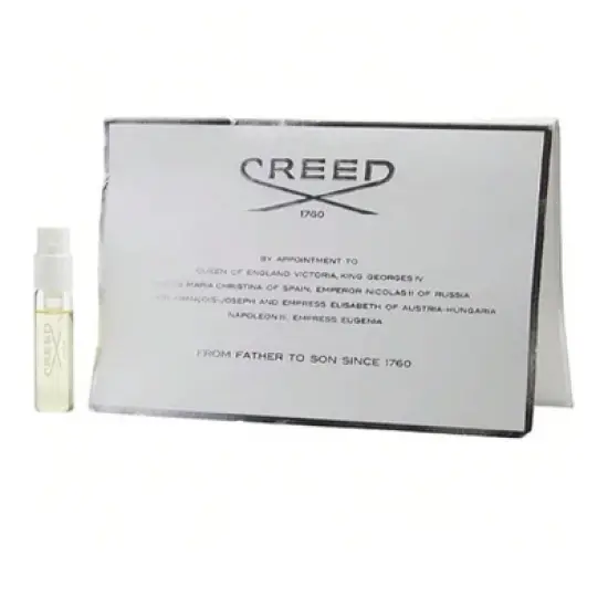 Creed Love In White By Creed Women Eau De Parfum Spray Vial On Card Narcissus, Rice, Magnolia, Rose, Jasmine 2005 Romantic Perfume image {1}