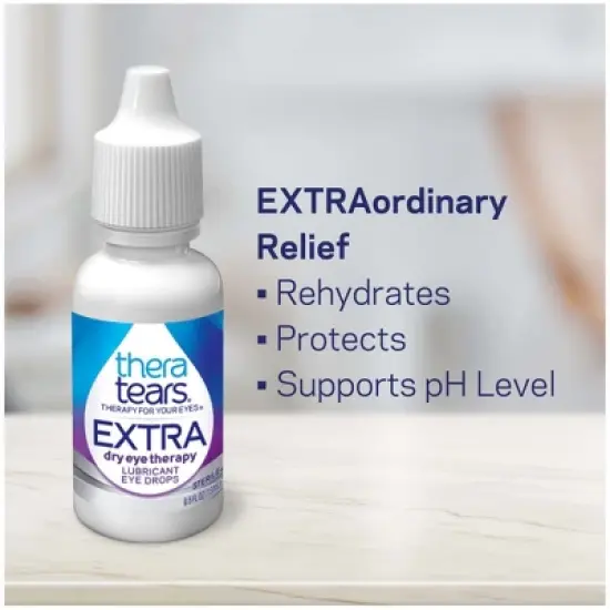 TheraTears Extra Dry Eye Therapy Lubricant Eye Drops - 1 fl oz image {4}