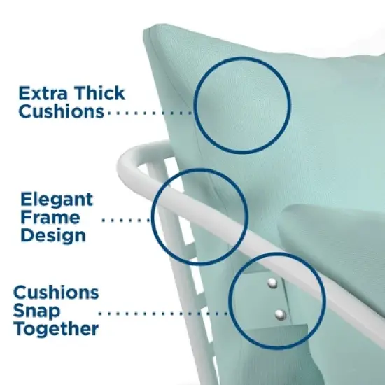 Teddi Outdoor Lounge Chairs image {3}