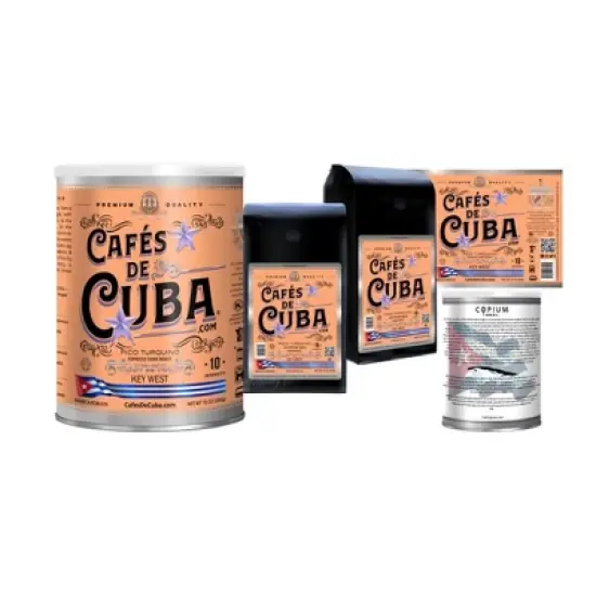 Cafes De Cuba - PICO TURQUINO - Arabica / Robusta Coffee - Intensity 10 - Caf&eacute; COPIUM image {1}