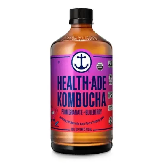 Health-Ade Organic Vegan Pomegranate Kombucha - 16 fl oz image {9}