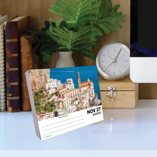 Willow Creek Press 2024 Daily Desk Calendar 5.2"x6.2" Italy image {3}