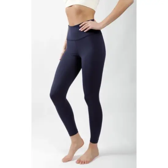 Yogalicious High Rise Squat Proof Criss Cross Ankle Leggings image {8}