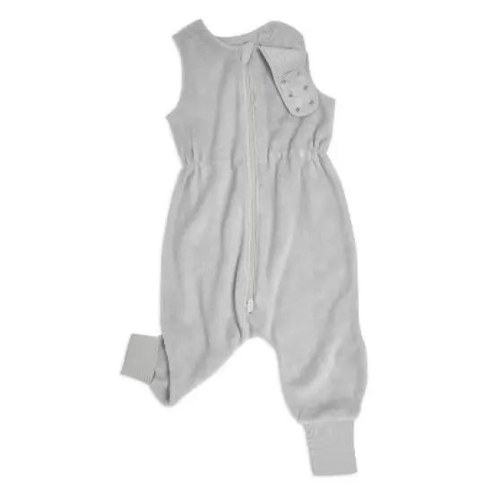HALO Innovations Sleepsack 100% Cotton Micro Fleece Toddler Wearable Blanket - Gray Polar image {2}