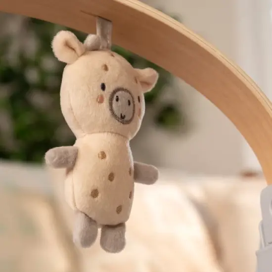 Ingenuity Swing n Go Portable Swing Removable Toy Bar - Chambray image {11}