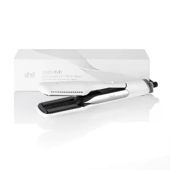 GHD 60501 WHITE DUET 2 IN 1 HAIR FLAT IRON AND STYLER image {4}