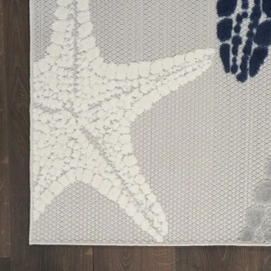 Nourison Aloha Coastal Starfish Outdoor Area Rug image {3}