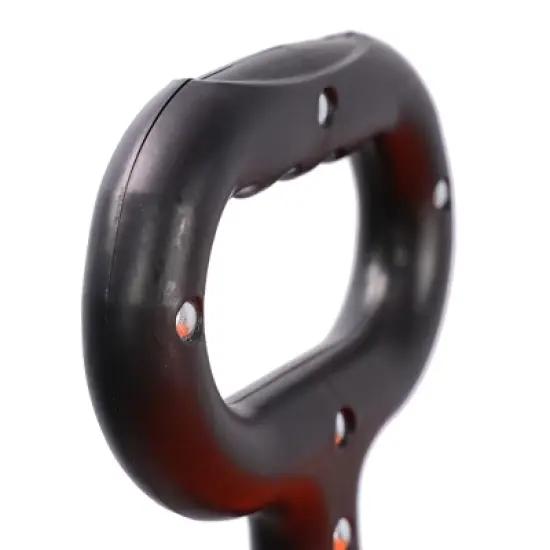 Gulches Extra Long Folding Wagon Cart - Black & Orange, 52.7"L x 19.7"W x 50.9"H, 450lbs Capacity image {11}