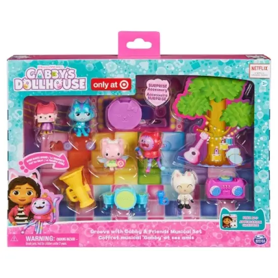 Gabby's Dollhouse Groove with Gabby & Friends Musical Playset image {1}