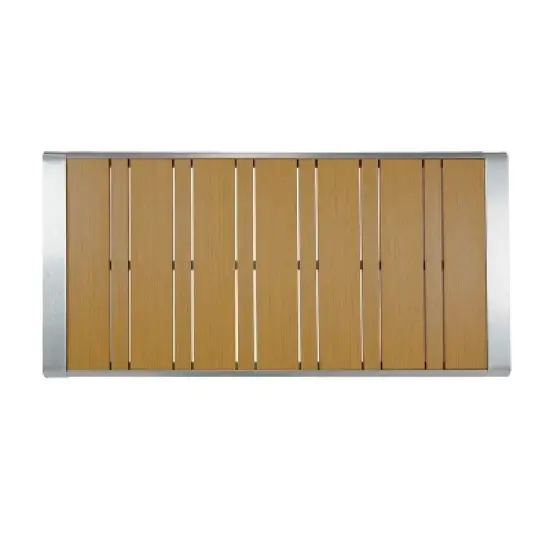 GDFStudio Elioo 4 Pieces Outdoor Modern Aluminum Chat Set image {6}