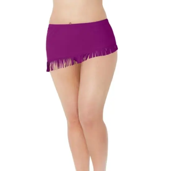 Swimsuits for All Women&rsquo;s Plus Size Fringe Sarong Skirt image {4}