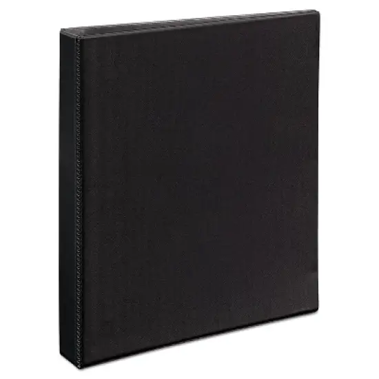 Avery Heavy-Duty View Binder w/Locking 1-Touch EZD Rings 1" Cap Black 79699 image {1}