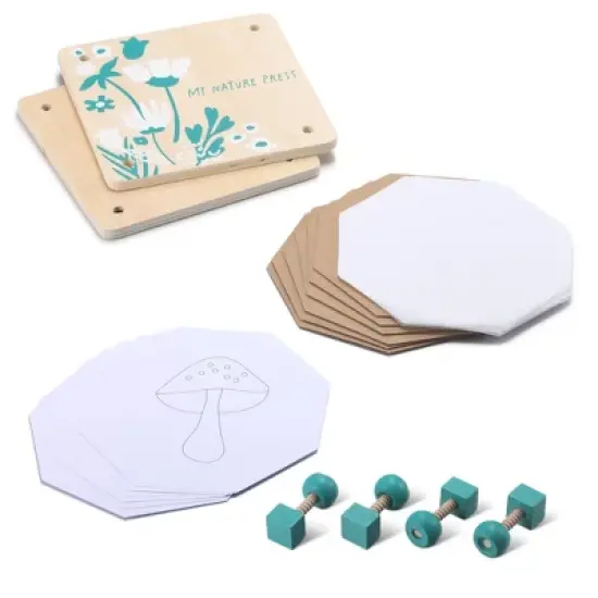 Mud Puddle Society Nature Press Garden Art Kit image {2}