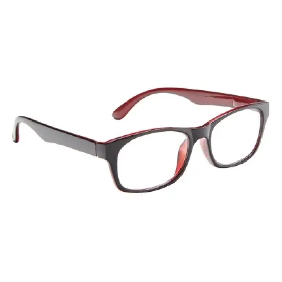 ICU Eyewear Wink Glendale Black/Red Reading Glasses image {2}