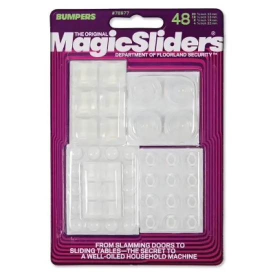 Magic Sliders 48pc Clear Adhesives Bumper Value Pack image {3}