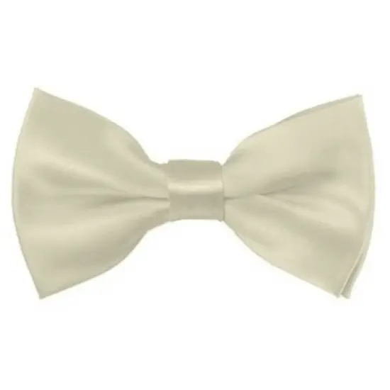 Men's Solid Color 2.5 W And 4.5 L Inch Pre-Tied adjustable Bow Ties image {41}