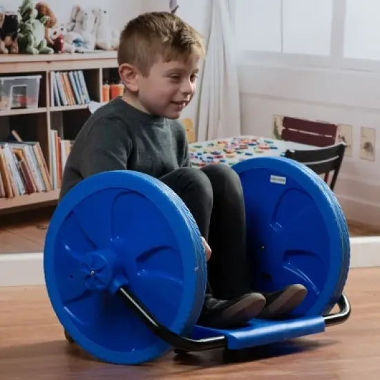 Bintiva Hand Operated Bike - Blue image {1}