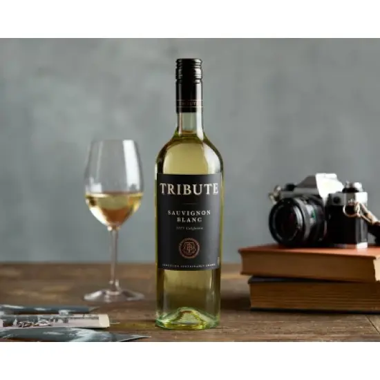 Tribute Sauvignon Blanc White Wine - 750ml Bottle image {2}