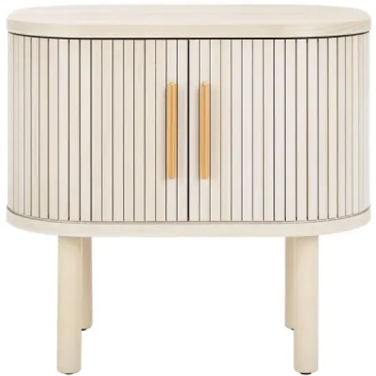 Tealla 2 Tambour Door Nightstand - NST9610 - Safavieh image {13}