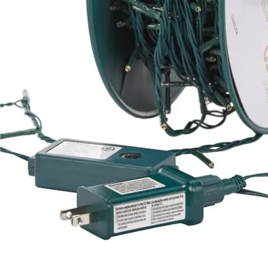 GE Color Choice 600 LED Dual Color Microbright String Lights Multi or Warm White 125FT image {2}