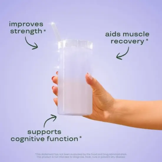 BLOOM NUTRITION Creatine Monohydrate Vegan Supplement Powder - Unflavored - 7.3oz/40 Servings image {2}