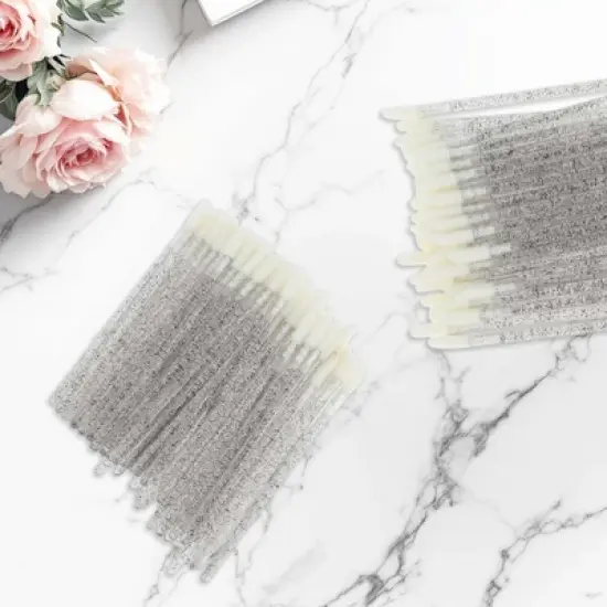 Unique Bargains Disposable Barreled Lip Brush 100 Pcs image {3}