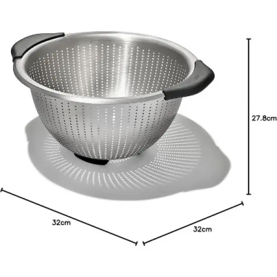 Good Grips Stainless Steel 5 qt./ 4.7 L Colander image {5}