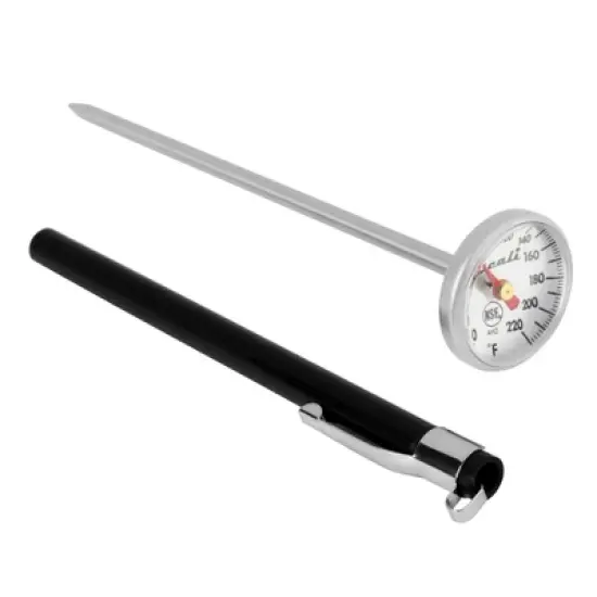 Escali Instant Read Dial Thermometer: Stainless Steel Food & Meat Thermometer, Reads Celsius & Fahrenheit, 0-220&deg;F Range image {9}