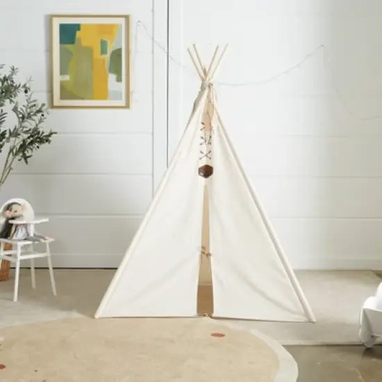 Everyday Play Tent Beige Tent - Wonder & Wise image {6}