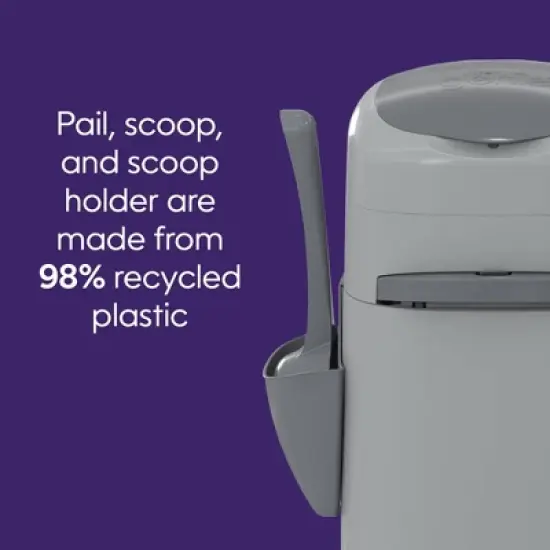 Litter Genie Design Pail Cat Waste Container System - 4pc image {4}