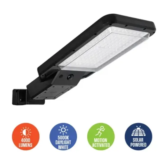 Westinghouse 4000 Lumen Solar Powered Area Light &ndash; 5000K image {1}