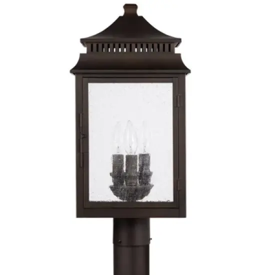 Capital Lighting Sutter Creek 3 - Light Post Light in  Oiled Bronze image {4}